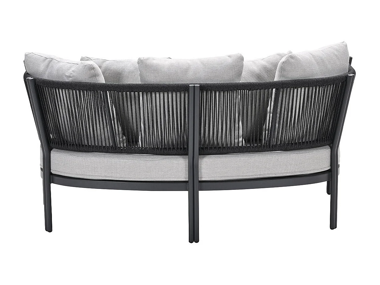 Garden Impressions Atlanta lounge ligbed - daybed - donker grijs