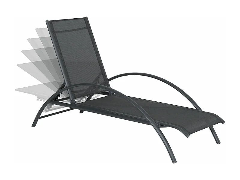 Garden Impressions Santos salon transat - gris