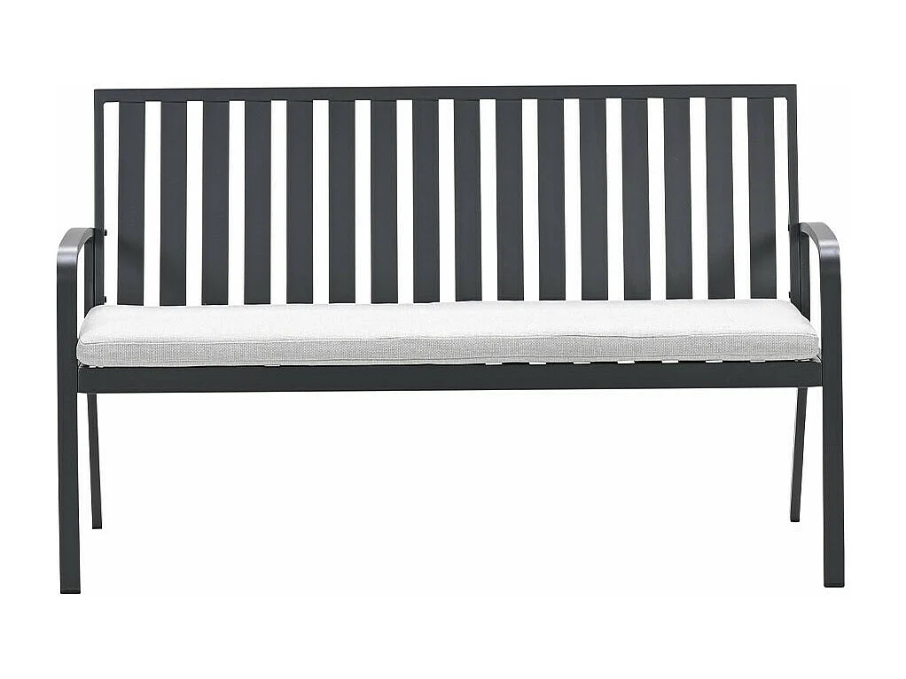 Garden Impressions banc de jardin Neapolis gris foncé 150 cm