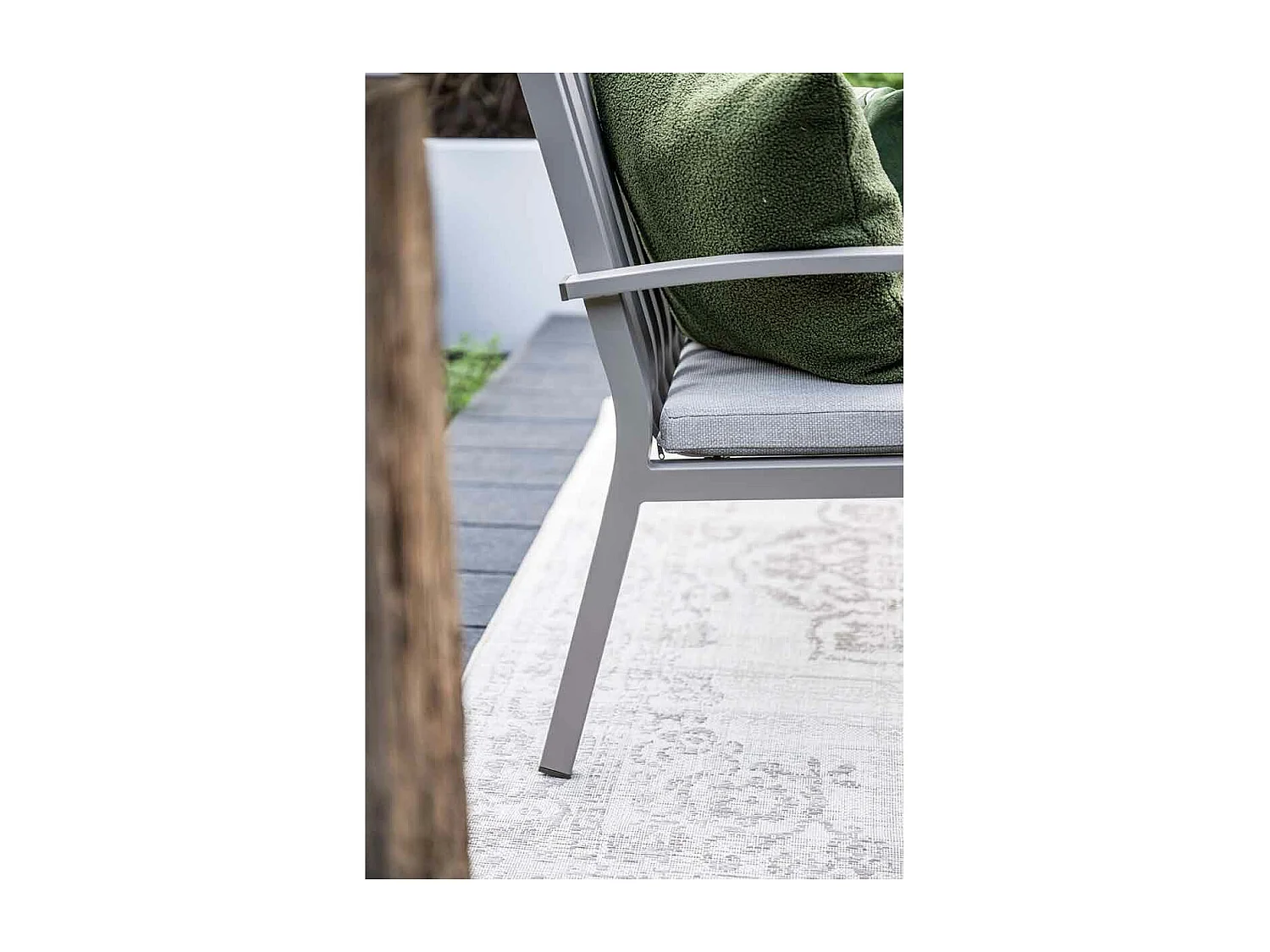 Garden Impressions Neapolis tuinbank 150 cm - taupe