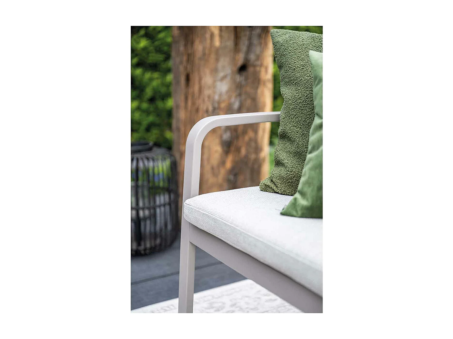 Garden Impressions Neapolis tuinbank 150 cm - taupe