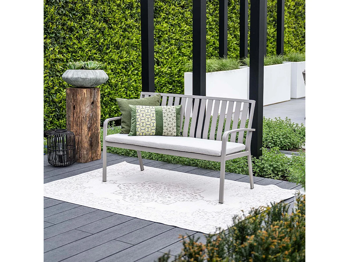 Garden Impressions Neapolis tuinbank 150 cm - taupe
