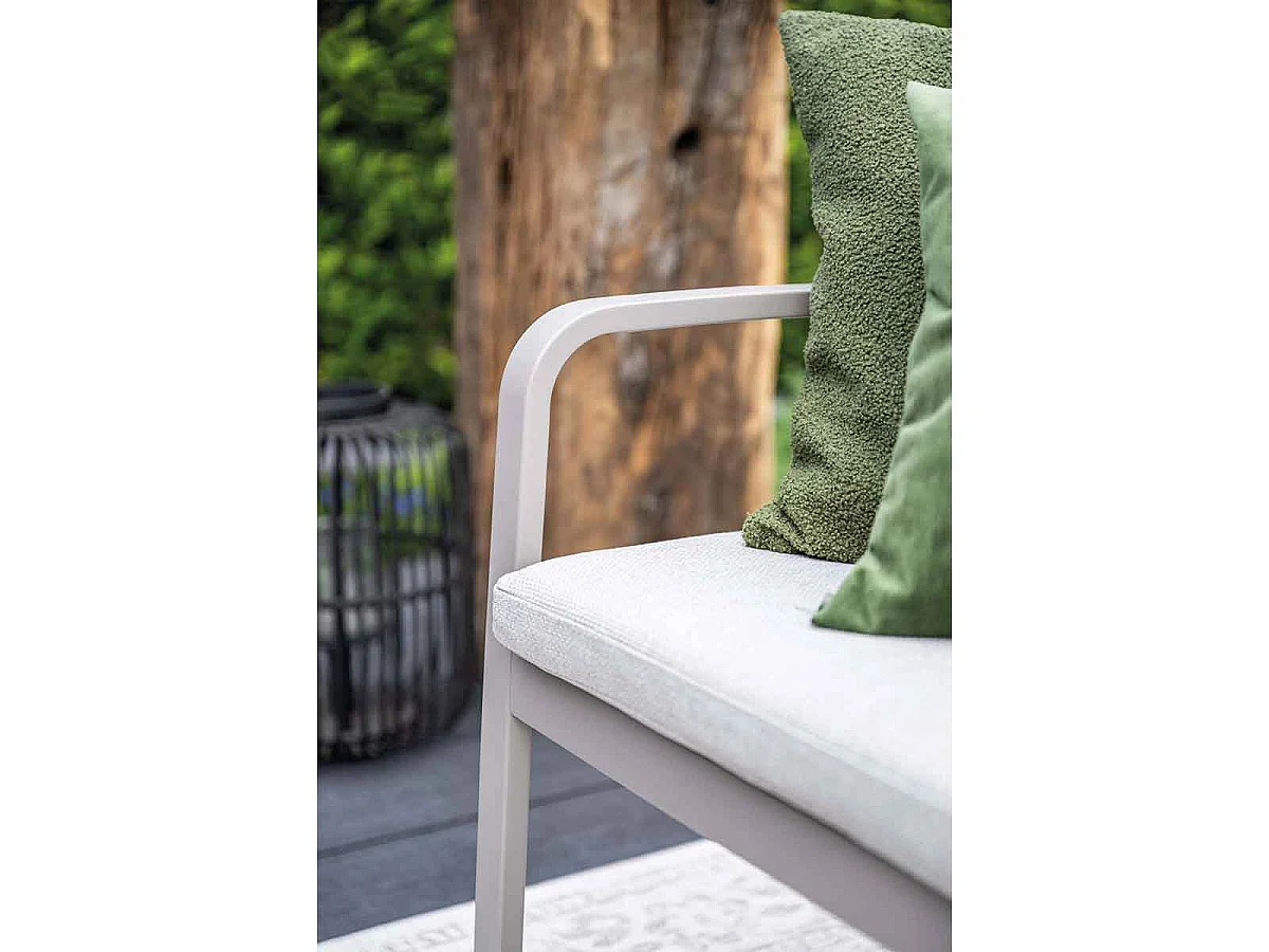 Garden Impressions Neapolis tuinbank 150 cm - taupe