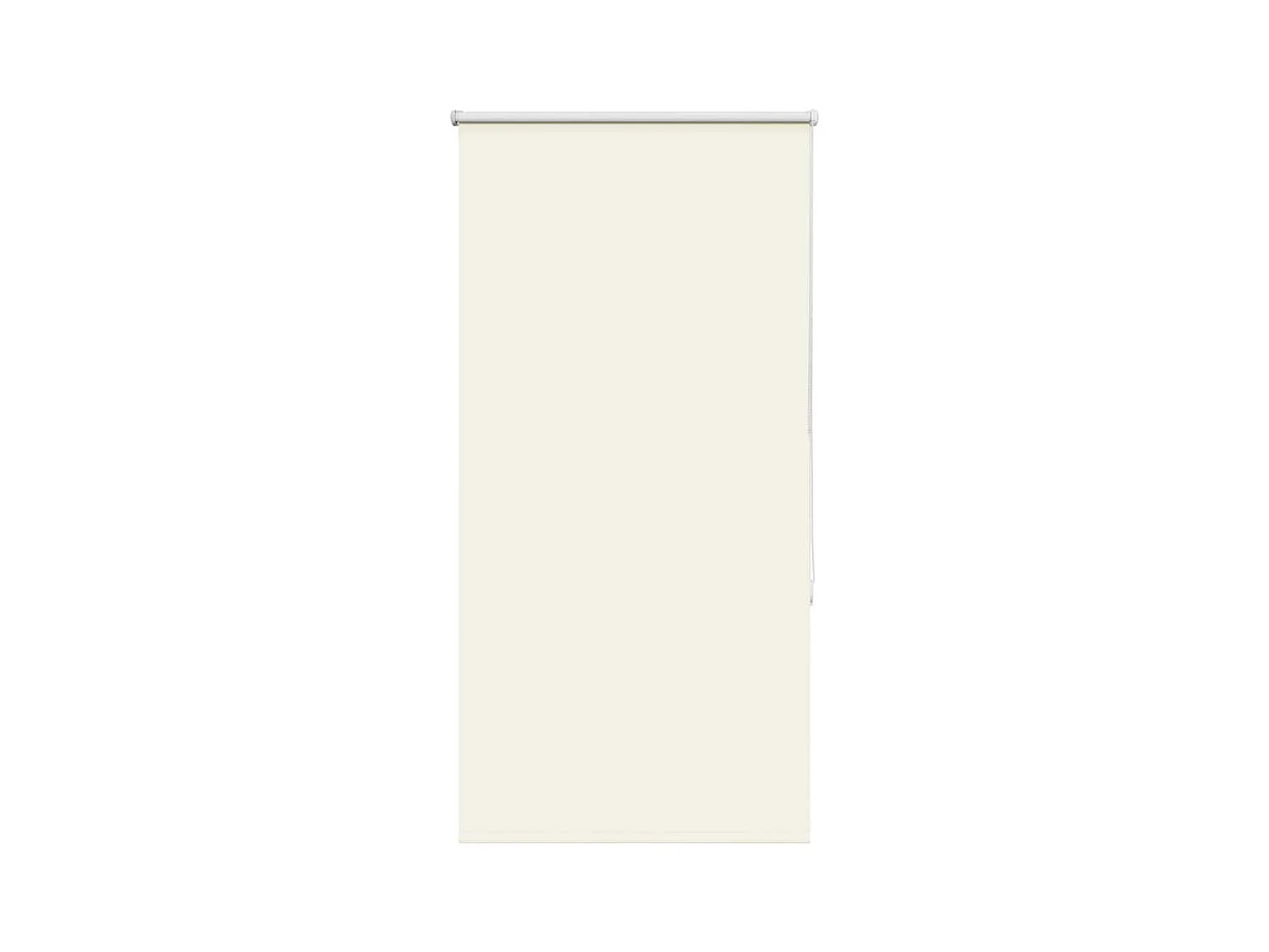 Store enrouleur occultant blanc cassé largeur du tissu 70,7 cm