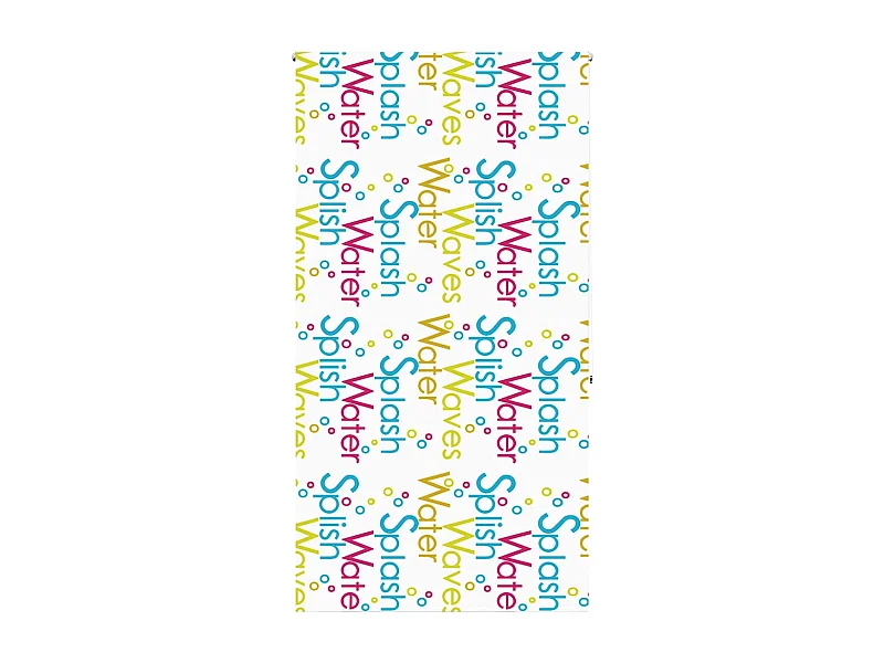 Duschrollo 120x240 cm Stoffbreite 116 cm