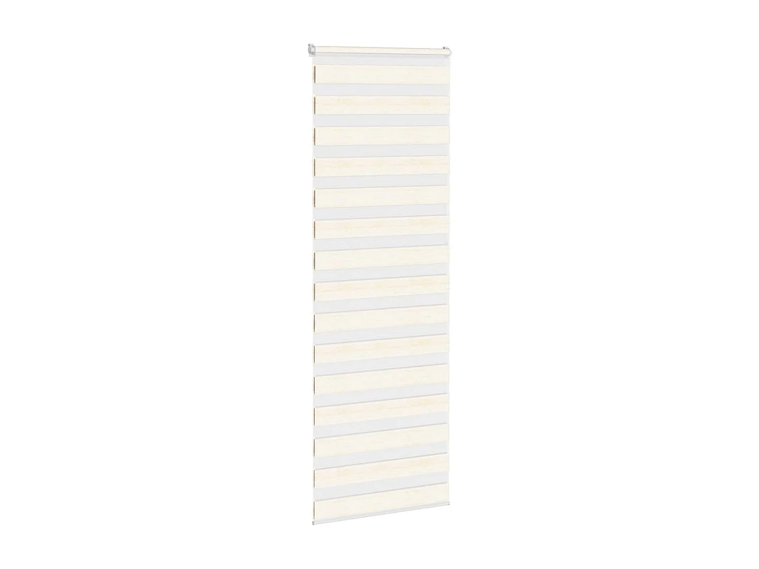 Tessuto per tenda zebra beige marmorizzato larghezza 70,9 cm poliestere