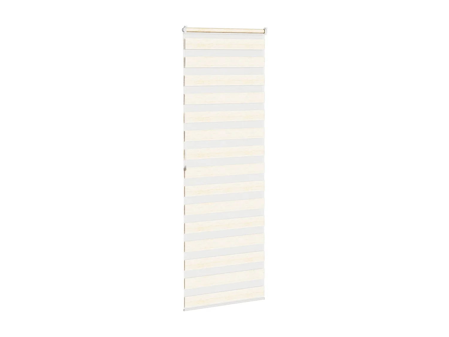 Tessuto per tenda zebra beige marmorizzato larghezza 70,9 cm poliestere
