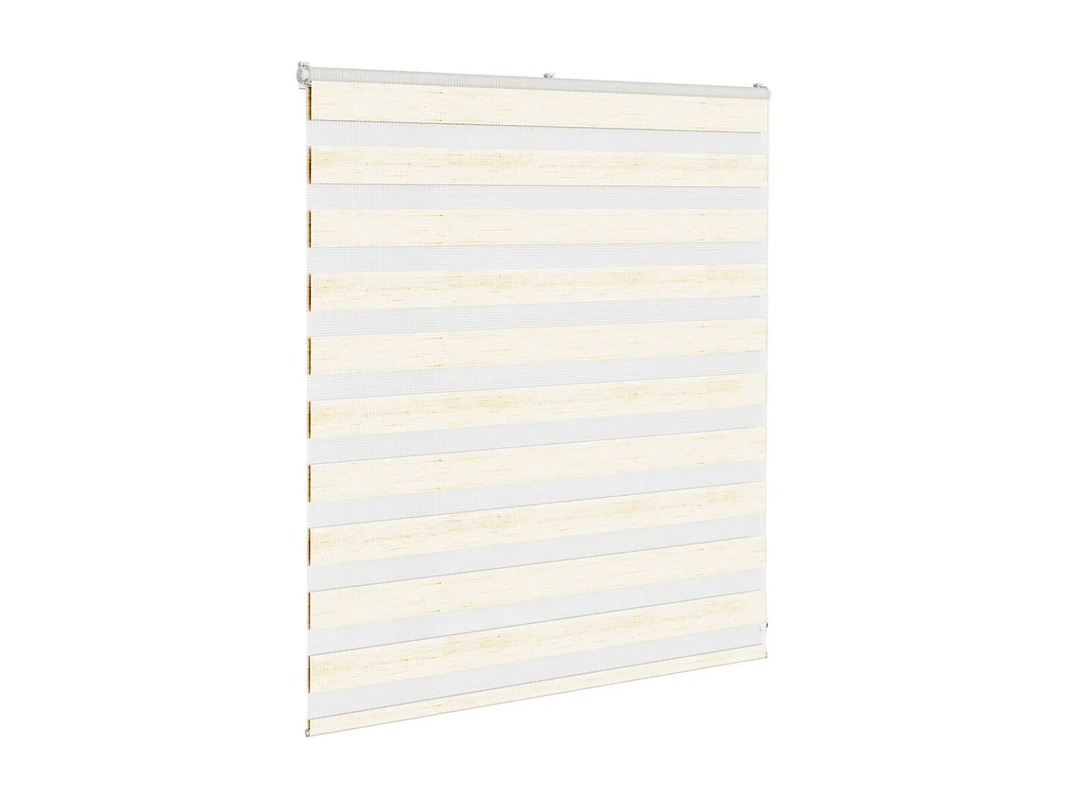 Store zèbre beige marbré largeur du tissu 130,9 cm polyester