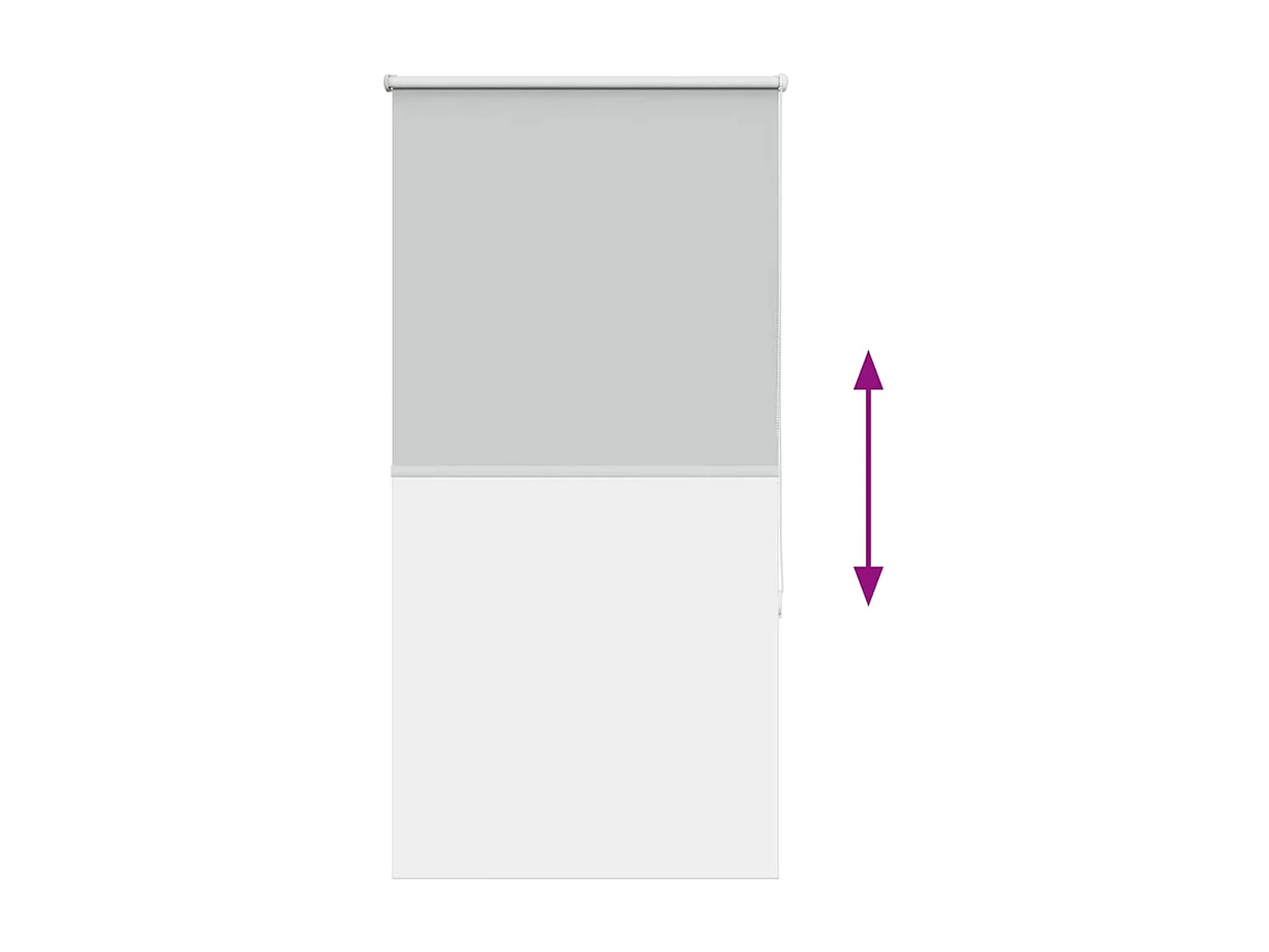 Tessuto per tenda a rullo oscurante larghezza 60,7 cm poliestere