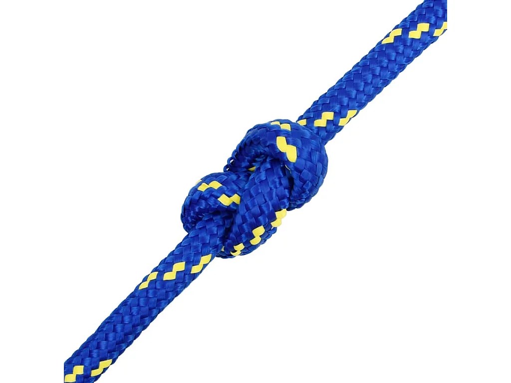 Bootsseil Blau 16 mm 25 m Polypropylen