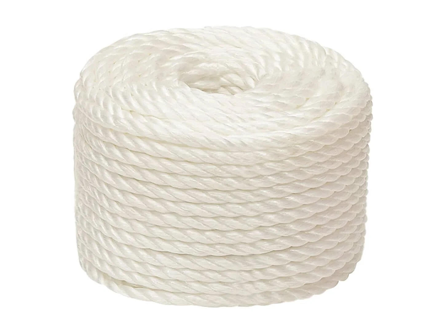 Corda de trabalho branca 24 mm 25 m polipropileno