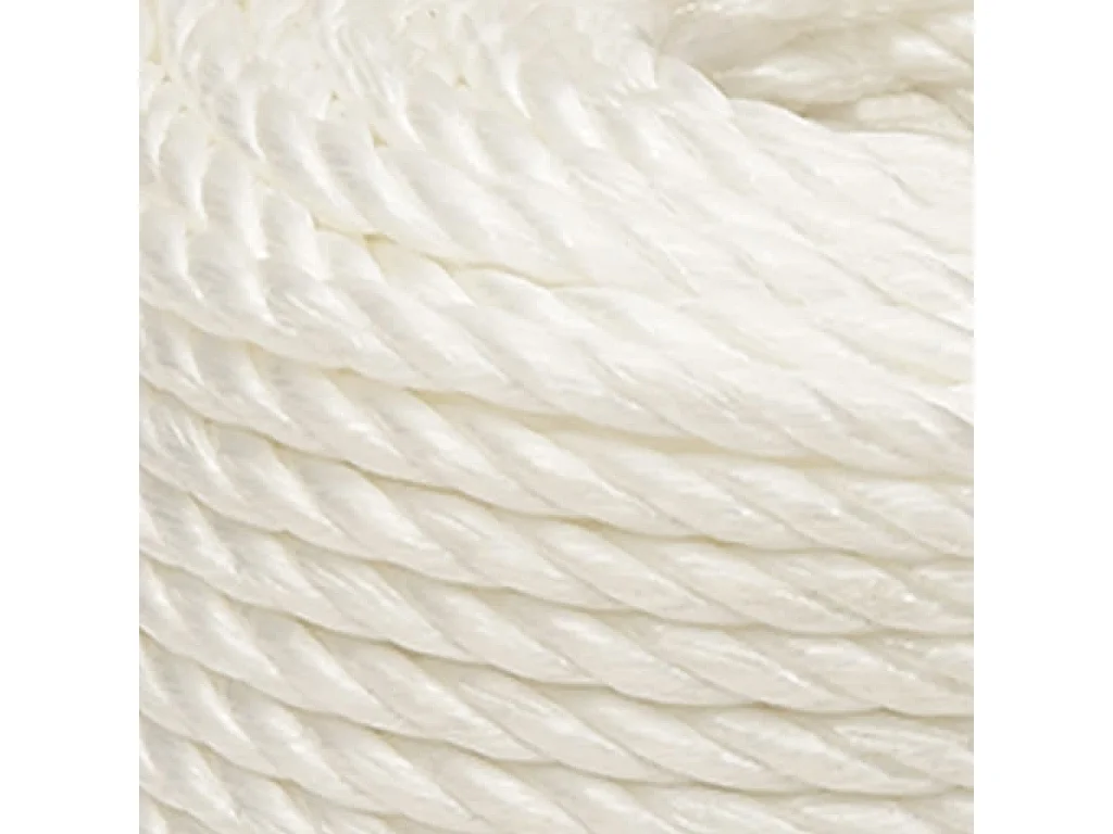 Corda de trabalho branca 24 mm 25 m polipropileno