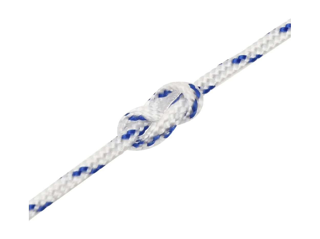 Corde de bateau Blanc 2 mm 250 m Polypropylène