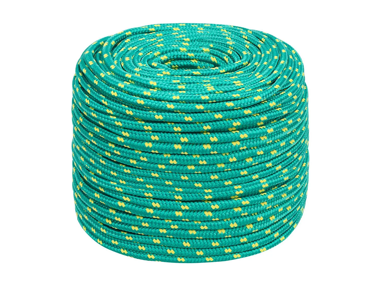 Corde de bateau Vert 10 mm 100 m Polypropylène