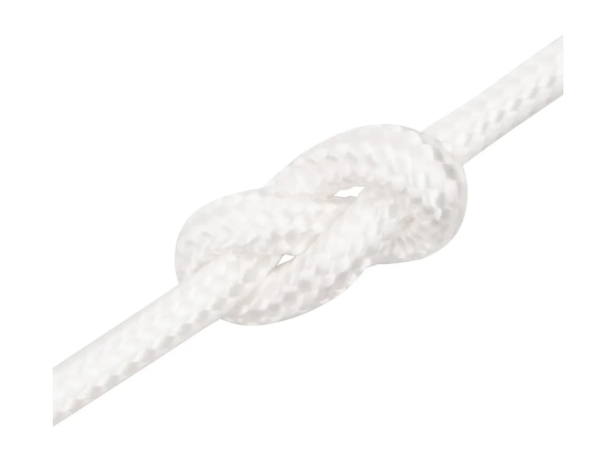 Corde de bateau Blanc complet 10 mm 500 m Polypropylène