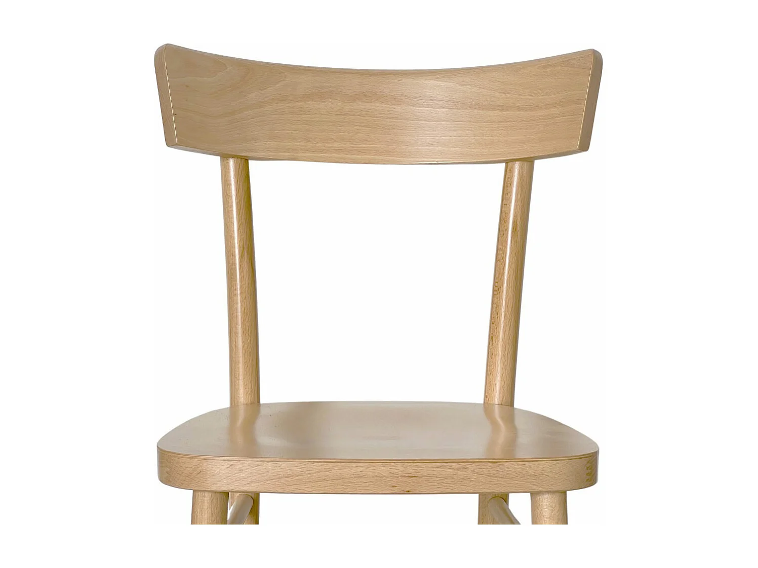 Chaise de salle à manger en bois naturel milano