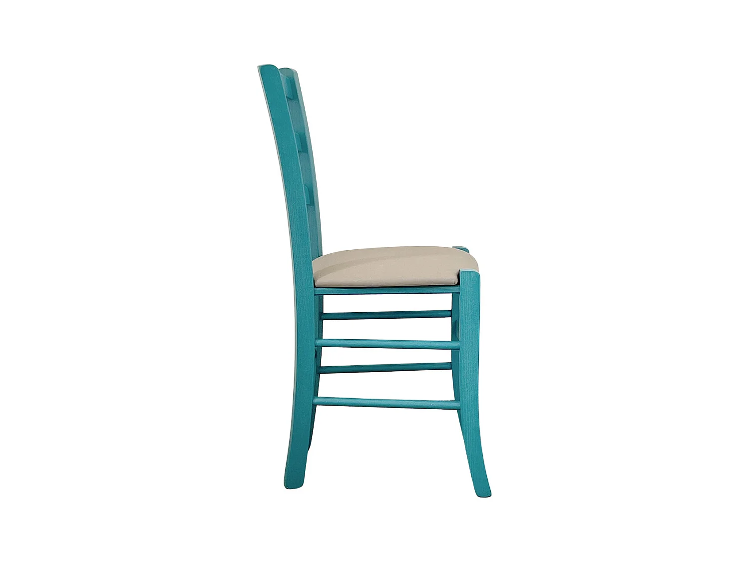 Siège vénitien turc en bois avec un siège en forme de tortue