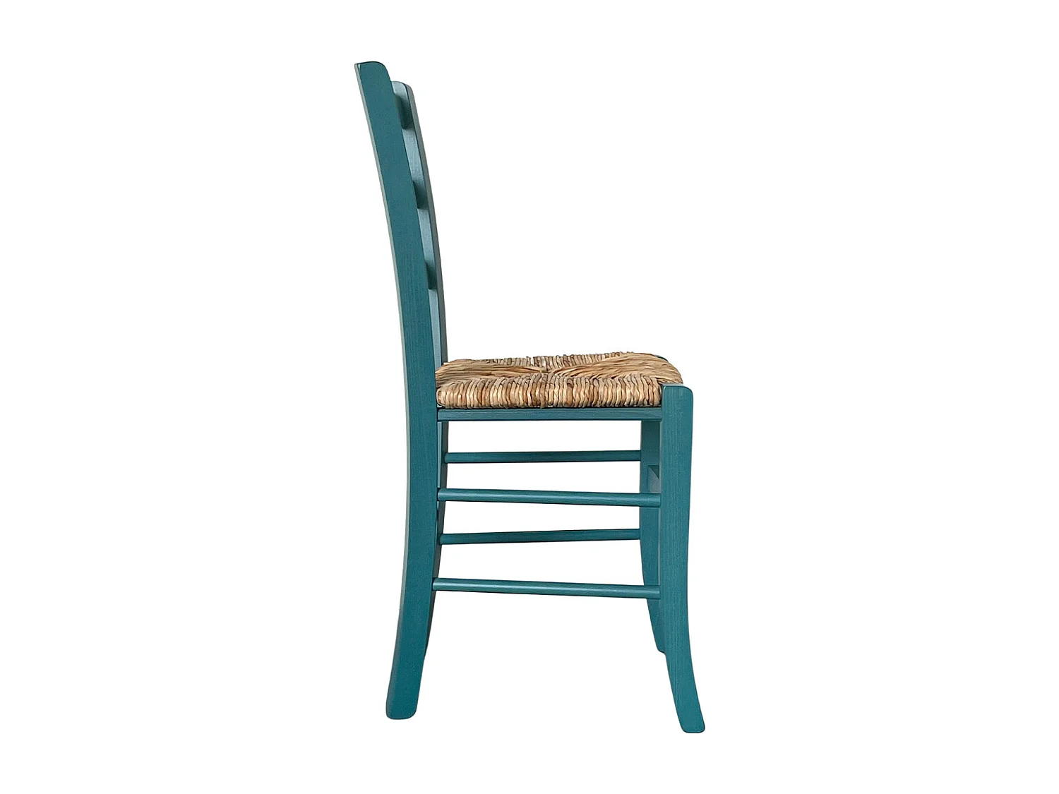 Silla veneciana turca de madera con arrozales