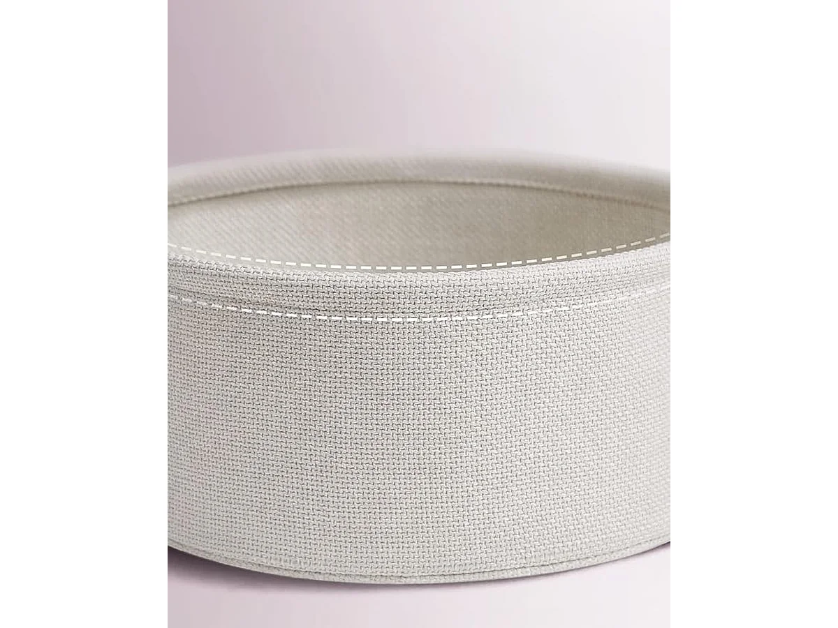 Parya Home table d'appoint ronde, petite table, table basse avec rangement, rose