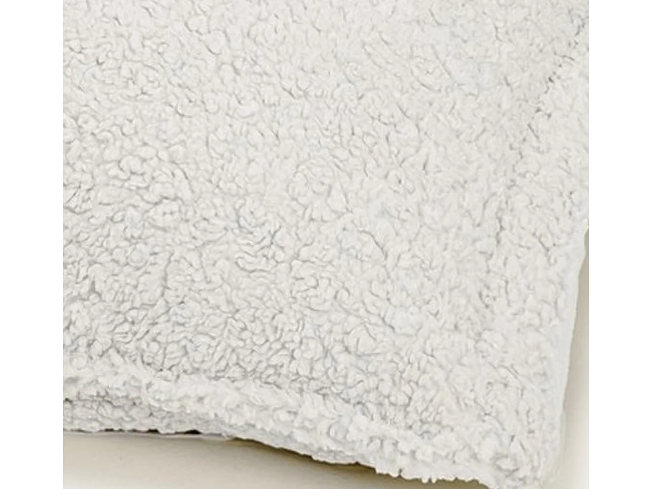 BobbelHome - sfeervolle zitzak / zitkussen - 100 X 150 cm - Teddy - Ecru