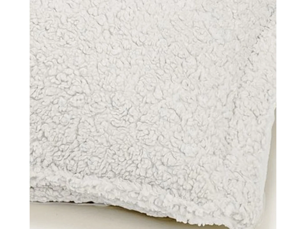 BobbelHome - sfeervolle zitzak / zitkussen - 100 X 150 cm - Teddy - Ecru