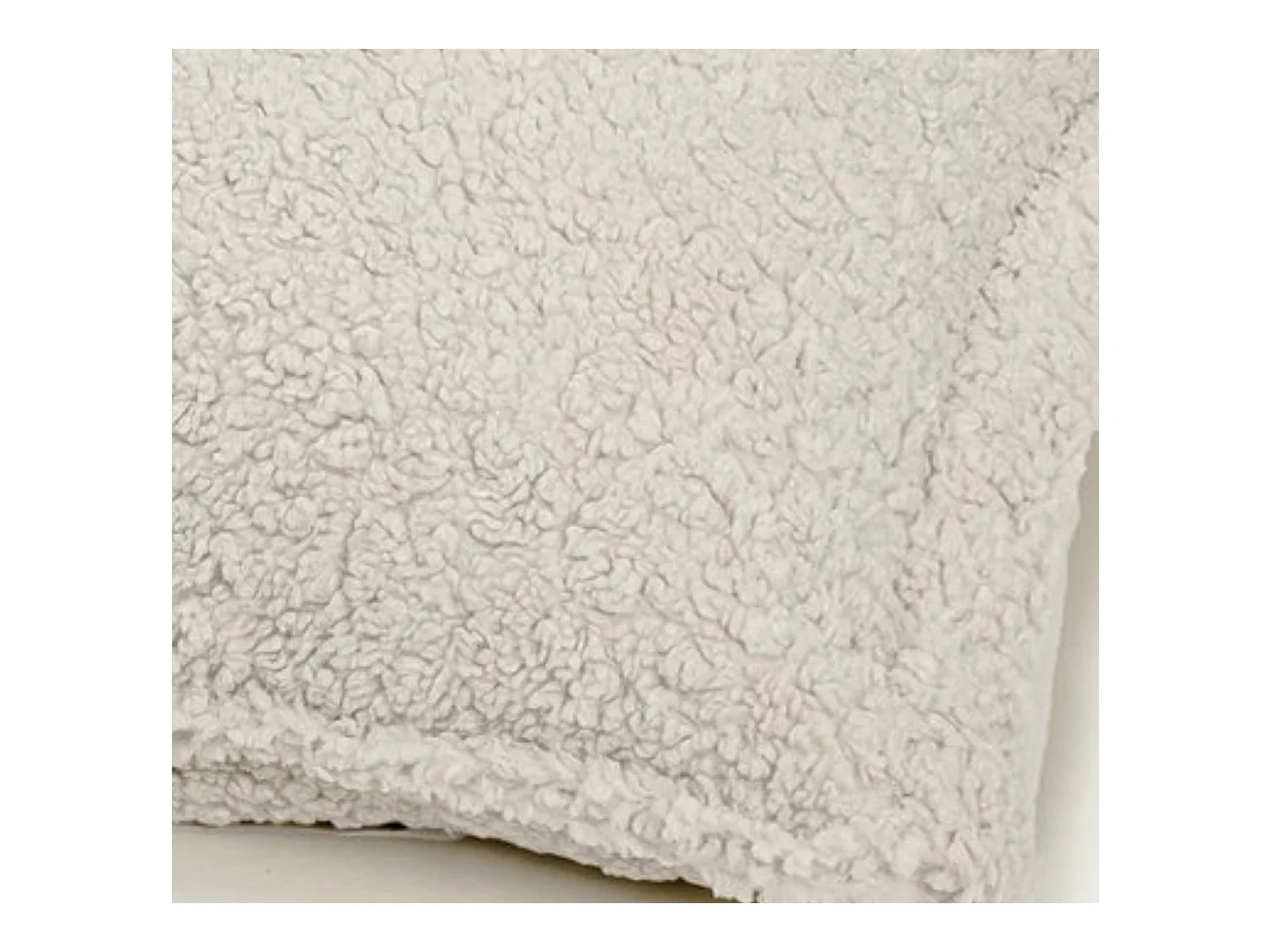 BobbelHome - sfeervolle zitzak/zitkussen - 100 X 150 cm - Teddy - Beige