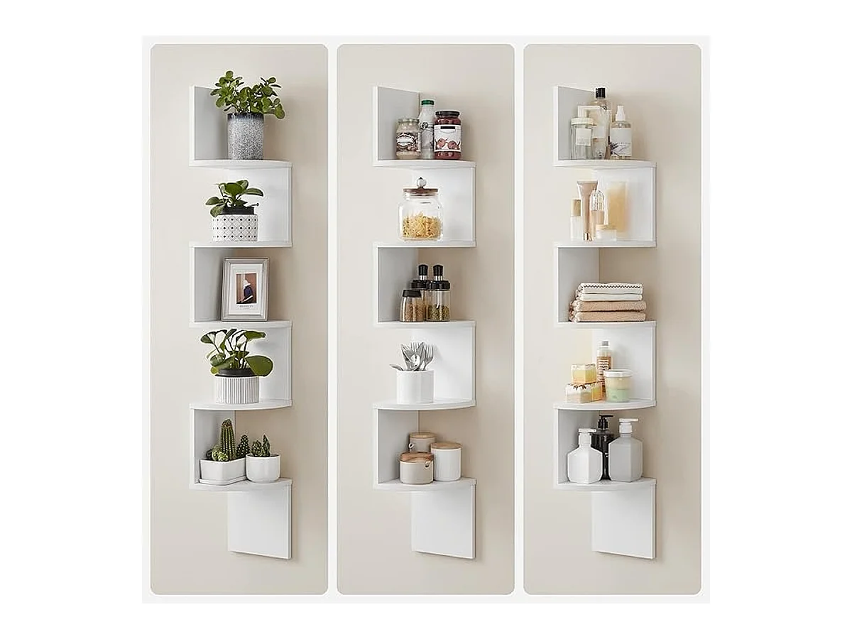 Parya Home Boekenkast Met 5 Niveaus - 127,5CM Archiefkast - Kast