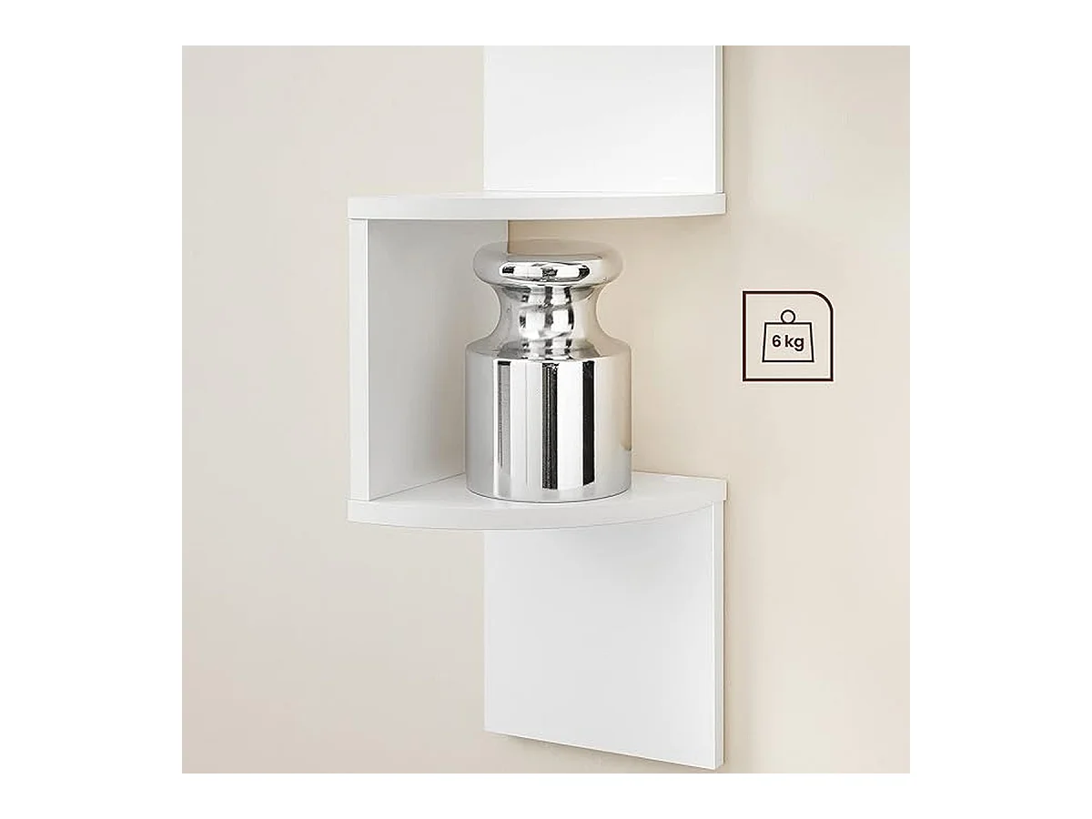 Parya Home Boekenkast Met 5 Niveaus - 127,5CM Archiefkast - Kast