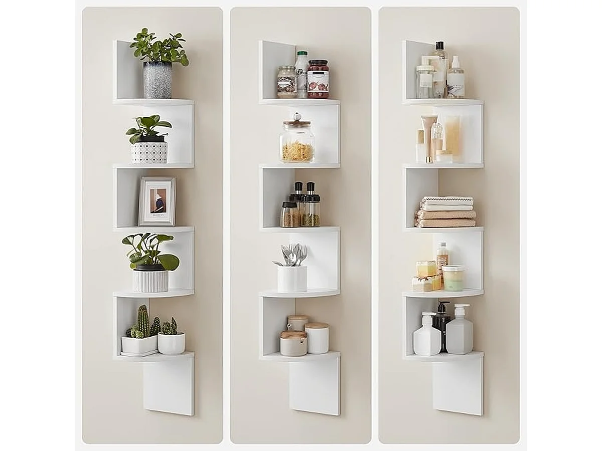 Parya Home Boekenkast Met 5 Niveaus - 127,5CM Archiefkast - Kast