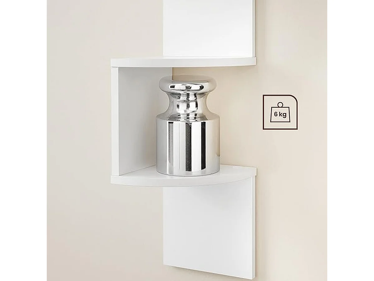 Parya Home Boekenkast Met 5 Niveaus - 127,5CM Archiefkast - Kast