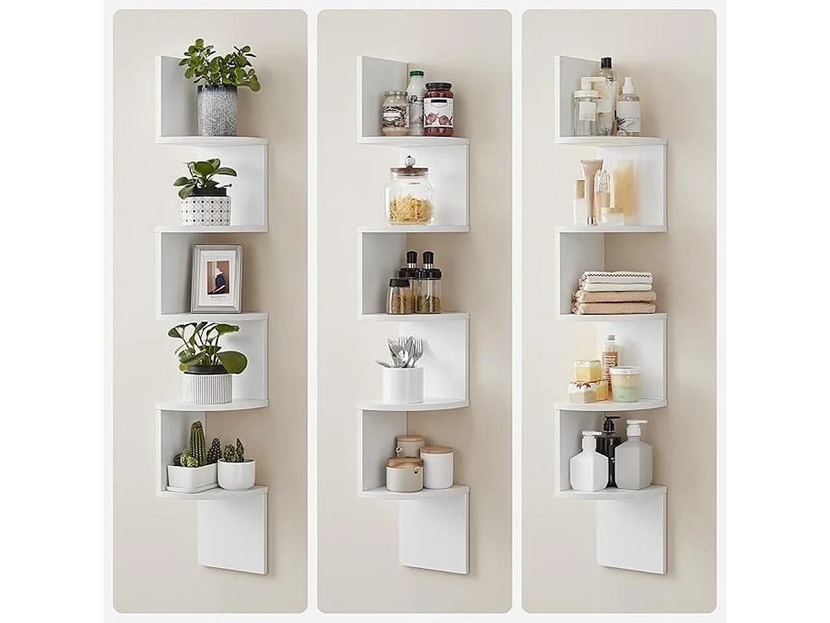 Parya Home Boekenkast Met 5 Niveaus - 127,5CM Archiefkast - Kast