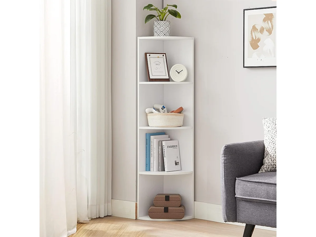 Wandkast - Hoekkast - Opbergkast - Boekenkast