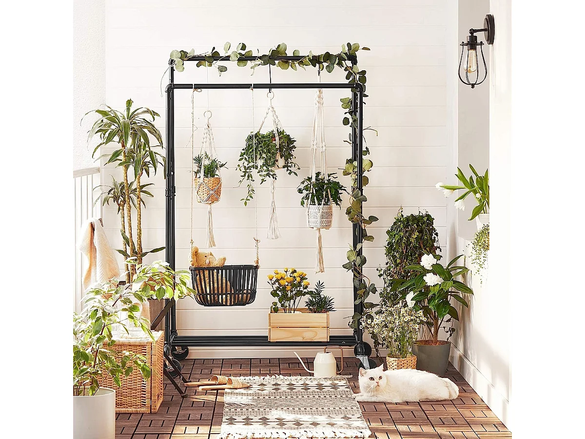 Parya Home Étagère à vêtements résistante, capacité de charge jusqu'à 110 kg