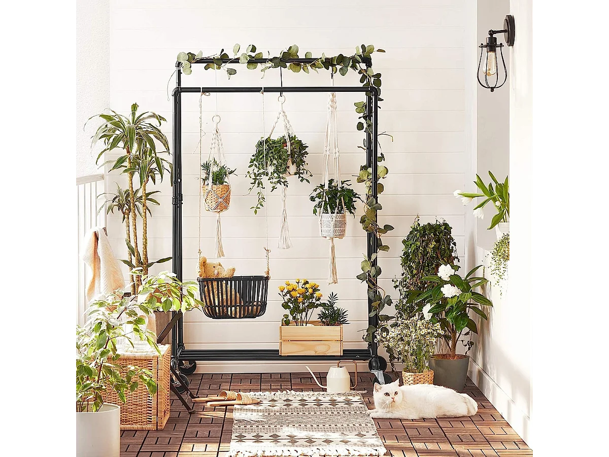 Parya Home Kledingrek voor zware lasten, belastbaarheid tot 110 kg