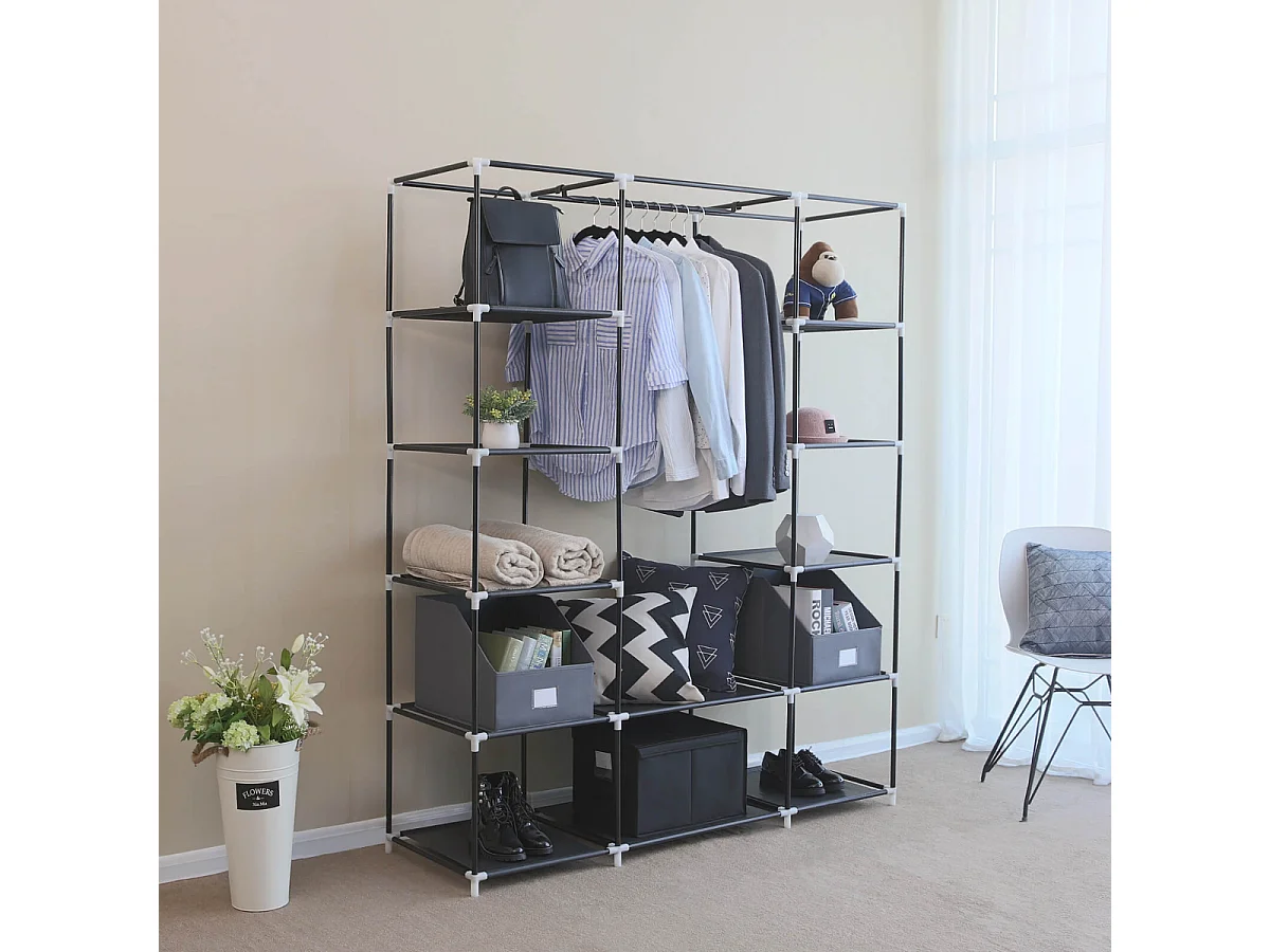 Kledingkast XXL – Ruim, Praktisch en Flexibel - 170x45x170cm