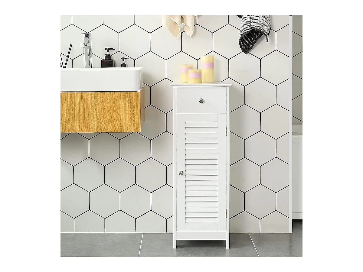 Parya Home - Witte Badkamerkast - MDF