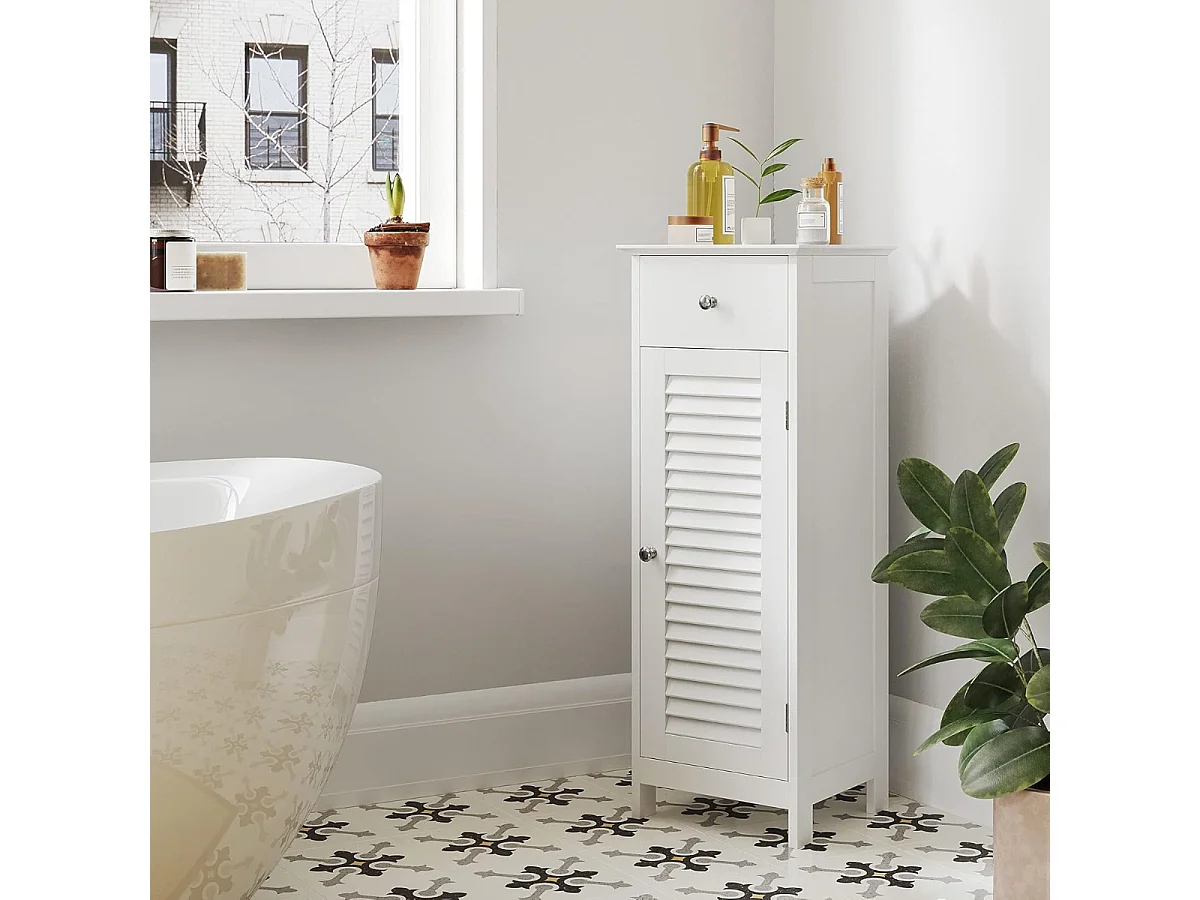 Parya Home - Armoire de toilette blanche - MDF