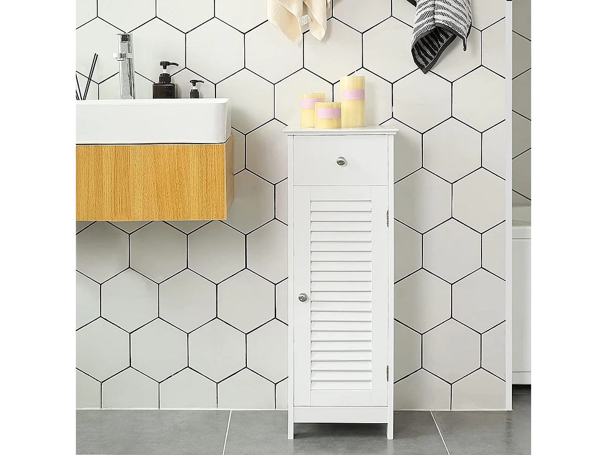 Parya Home - Witte Badkamerkast - MDF