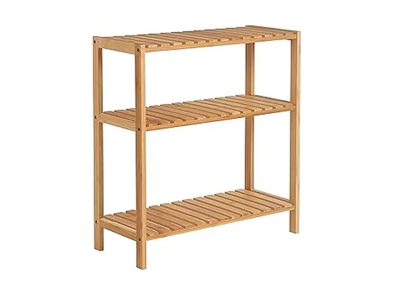Parya Home - Bamboe Badkamerrek - Badkamermeubel - 3-etage's - Naturel