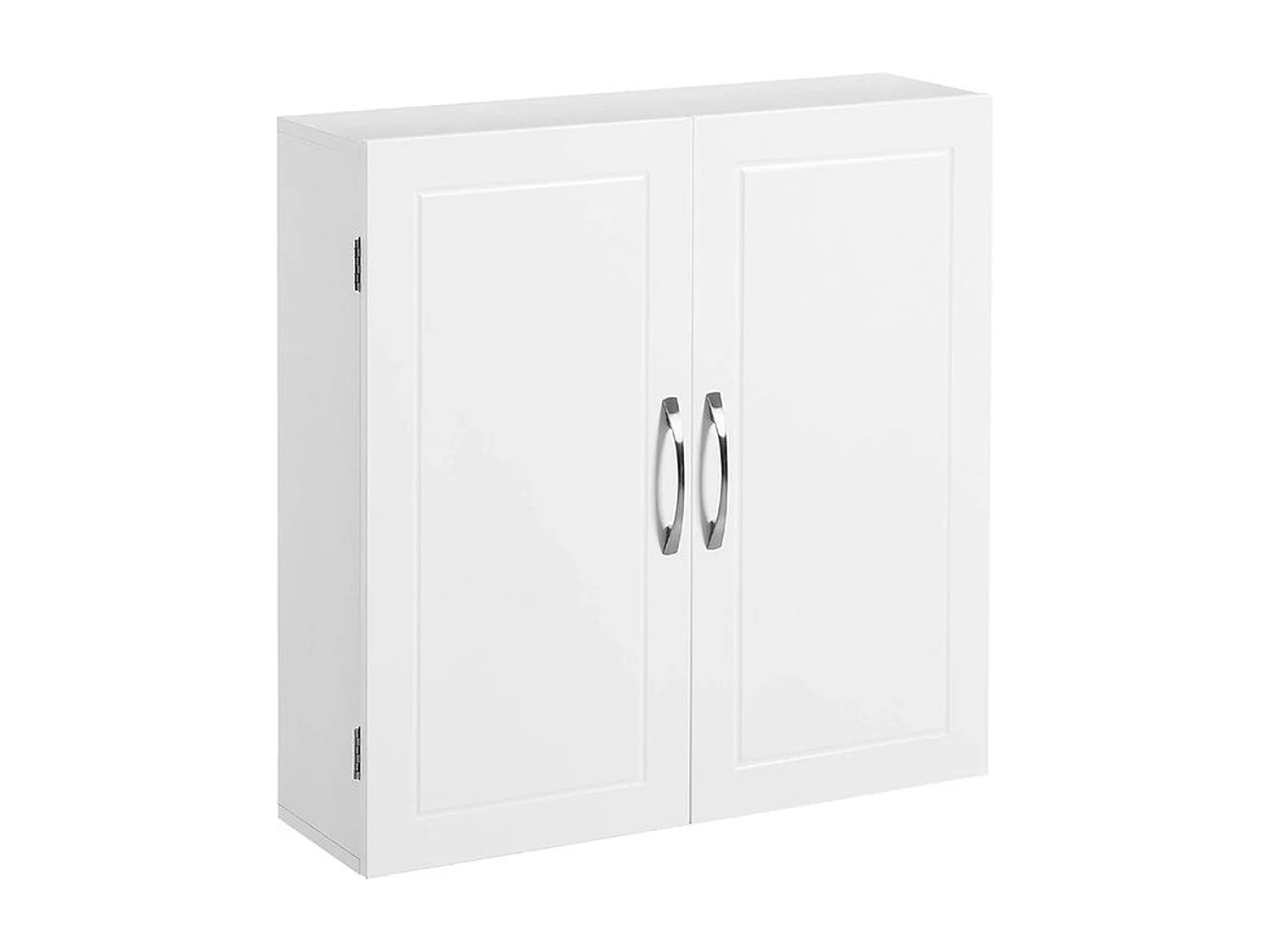 Parya Home - Badkamerkast - Wandkast - 2 Deuren - Verstelbare planken - Hout - Wit