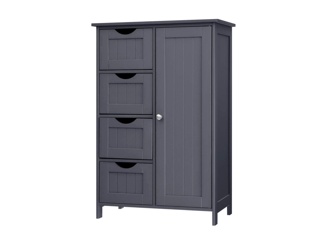 Parya Home Dressoir badkamerkast, badkamerkast van hout Grijs