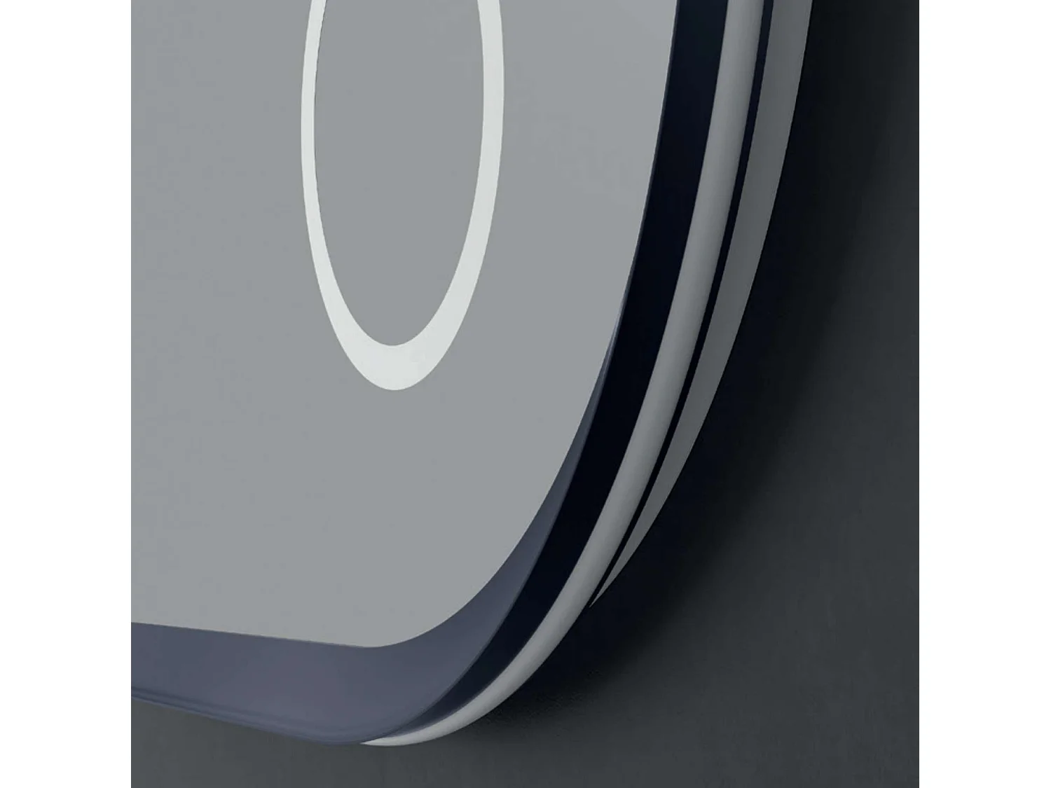 Miroir Led RIMINI Bleu 100X55cm - T° Led Variable Rétro-éclairé & Frontal - Tactiles On/Off & Anti-Buée - Zone X3 - LEDIMEX