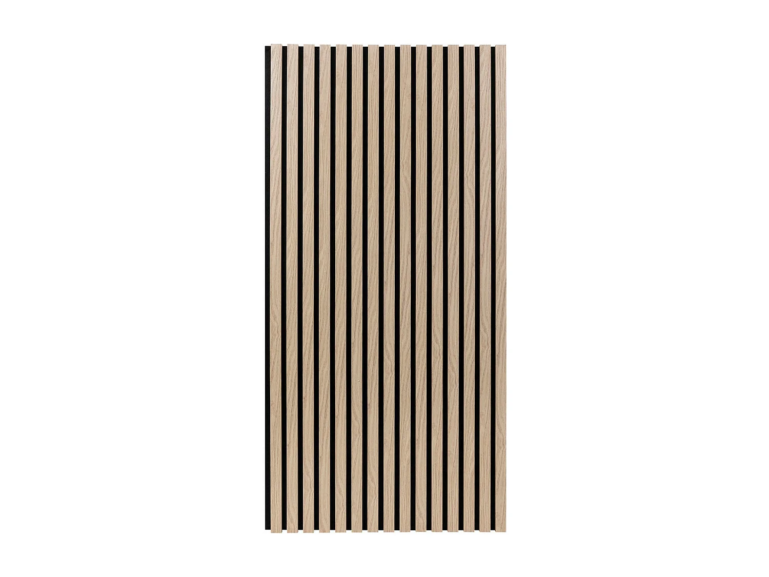Panneau décoratif mural en Bois clair 120 x 60 cm