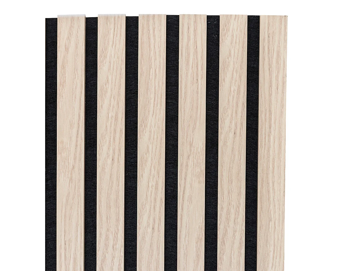 Panneau décoratif mural en Bois clair 120 x 60 cm