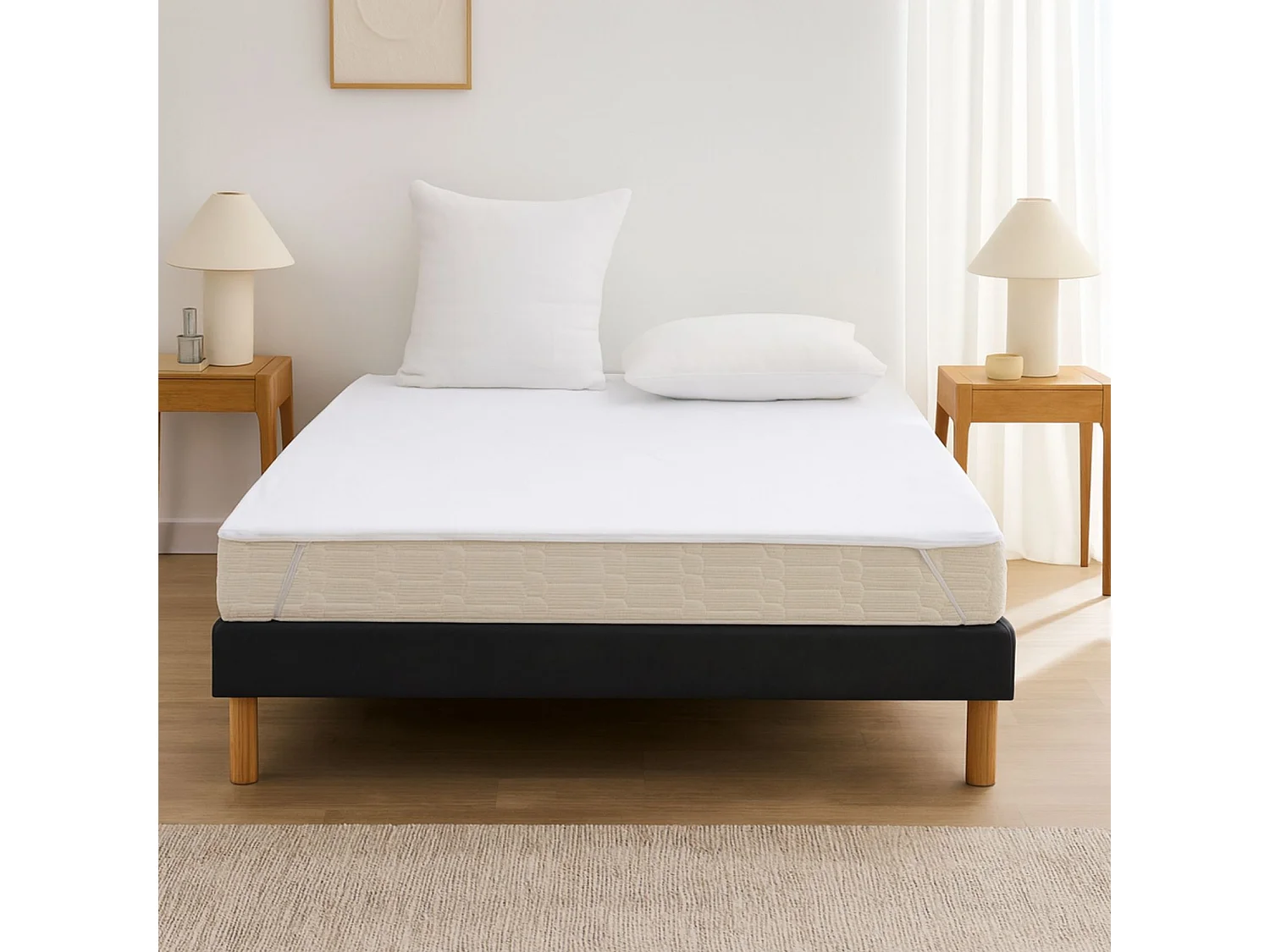 Alèse imperméable éponge TPU anti-acariens Shelly 160x200