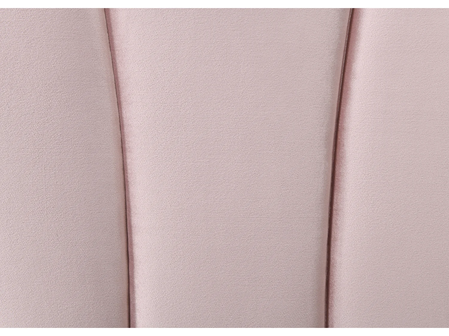 Tête de lit coquillage - 160 cm - Velours - Rose - MOANA