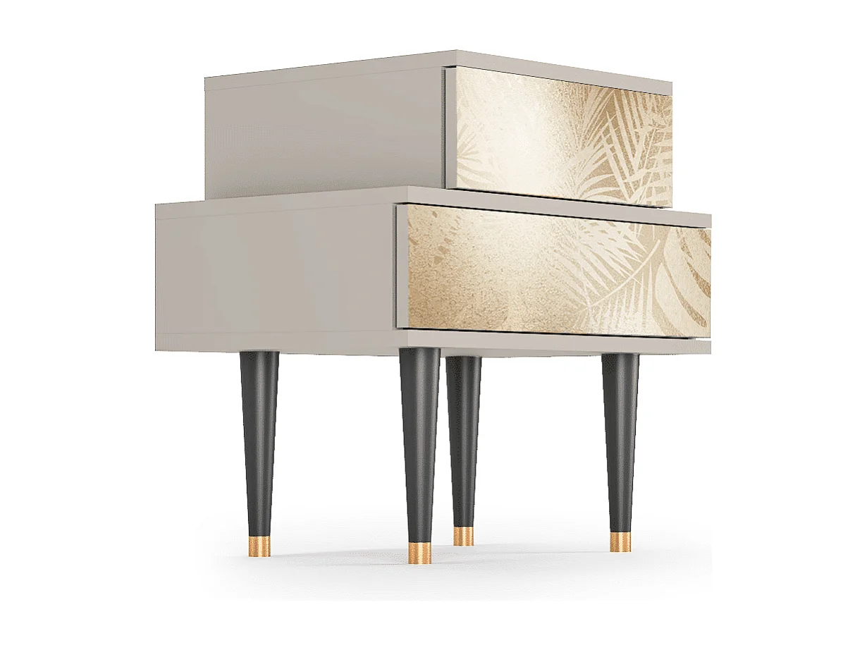 Table de nuit - 58х58х41 cm - NS1 - Plant of the Dessert, Sable