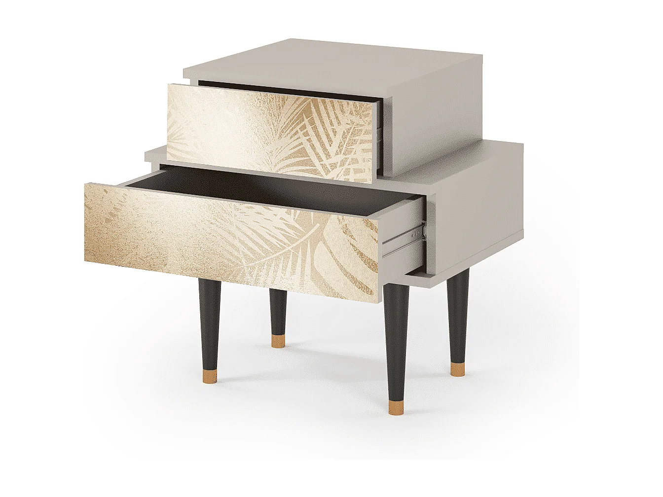 Table de nuit - 58х58х41 cm - NS1 - Plant of the Dessert, Sable