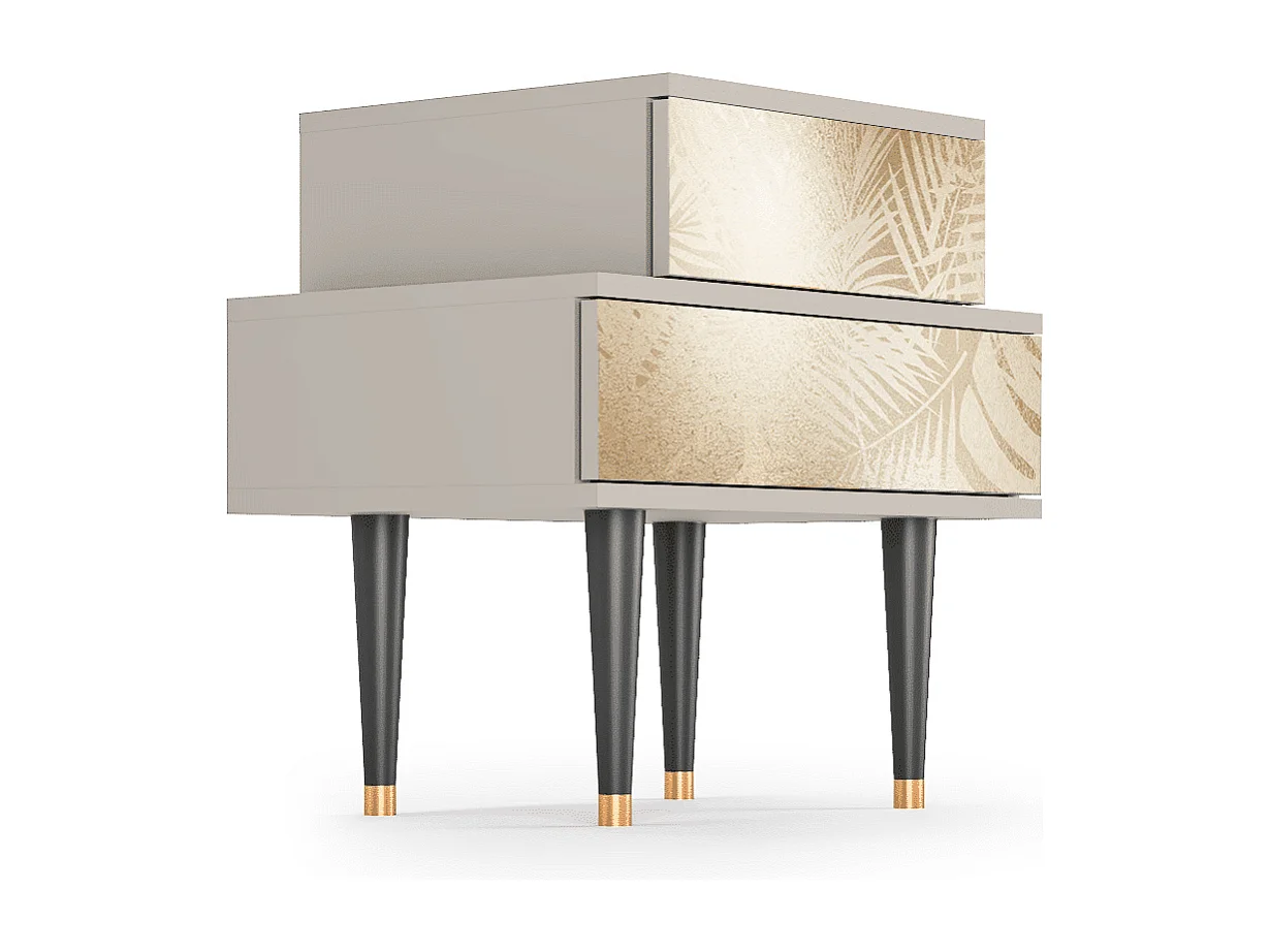 Table de nuit - 58х58х41 cm - NS1 - Plant of the Dessert, Sable