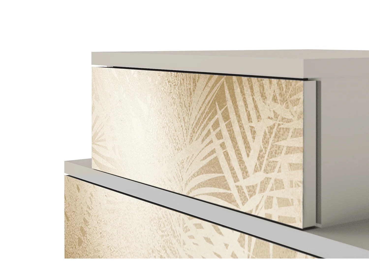 Table de nuit - 58х58х41 cm - NS1 - Plant of the Dessert, Sable